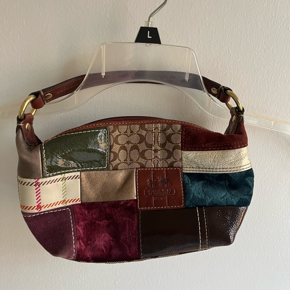 Coach Vintage patchwork purse